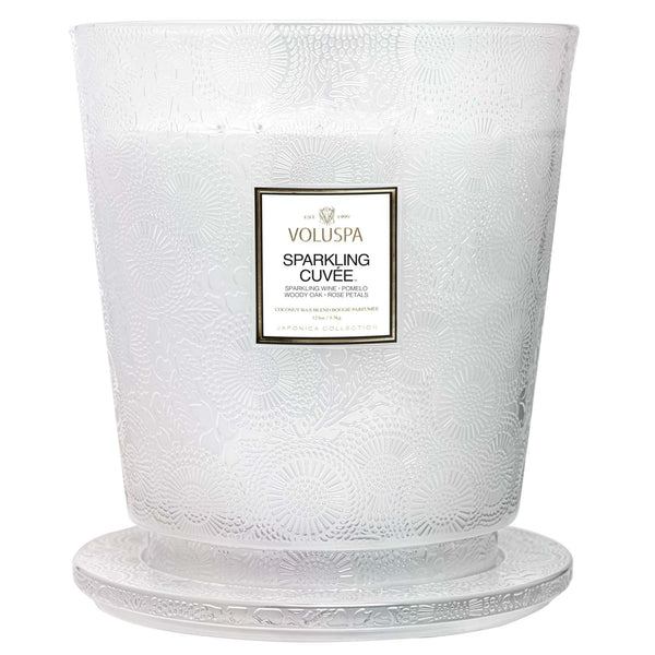 Sparkling Cuvee 5W Hearth Candle