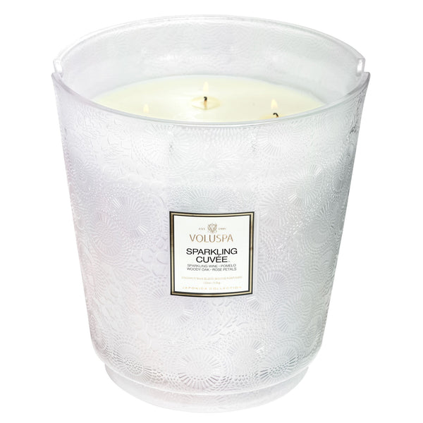 Sparkling Cuvee 5W Hearth Candle