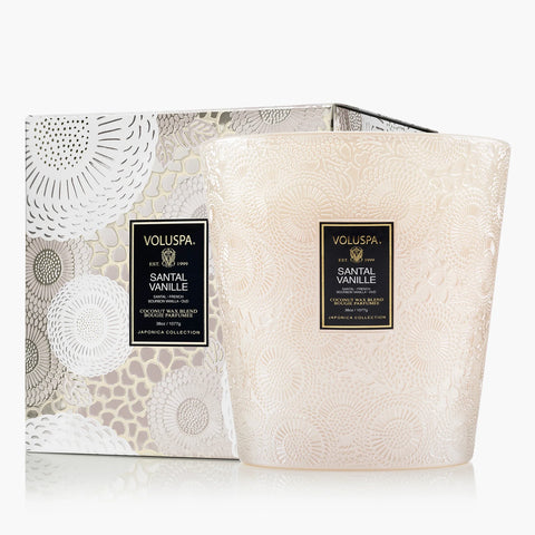 Santal Vanille 3 Wick Hearth Candle