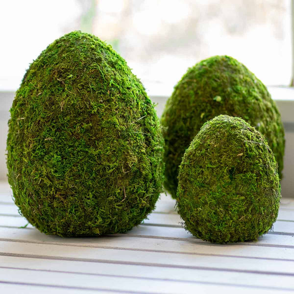 Moss Easter Egg 10"