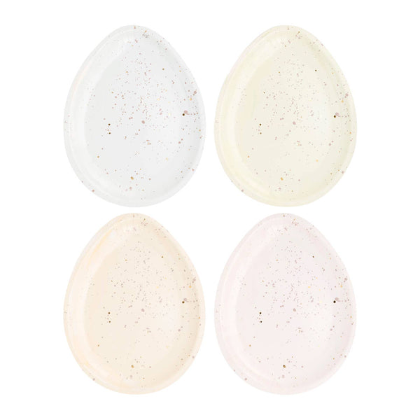 Easter Egg Paper Plate Set