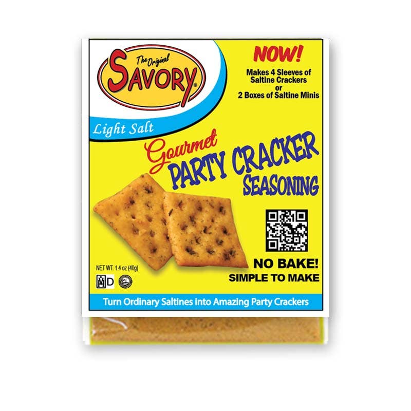 Savory Party Cracker Seasoning - Light Salt