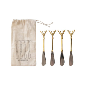 Reindeer spreaders, Set of 4