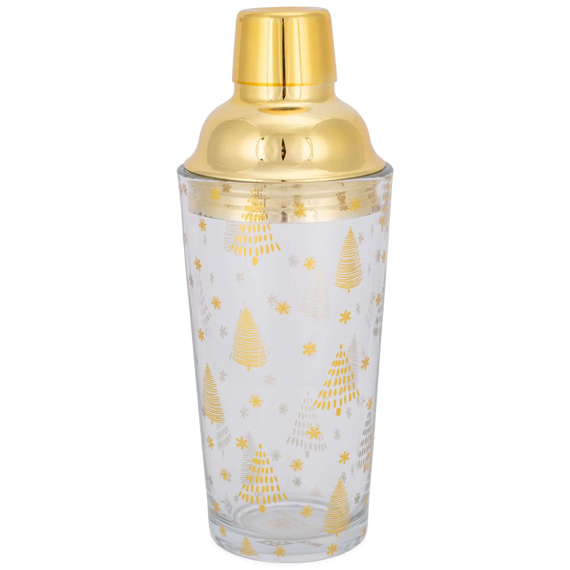 Gold Trees Cocktail Shaker