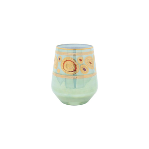 Regalia Stemless Wine Glass - green