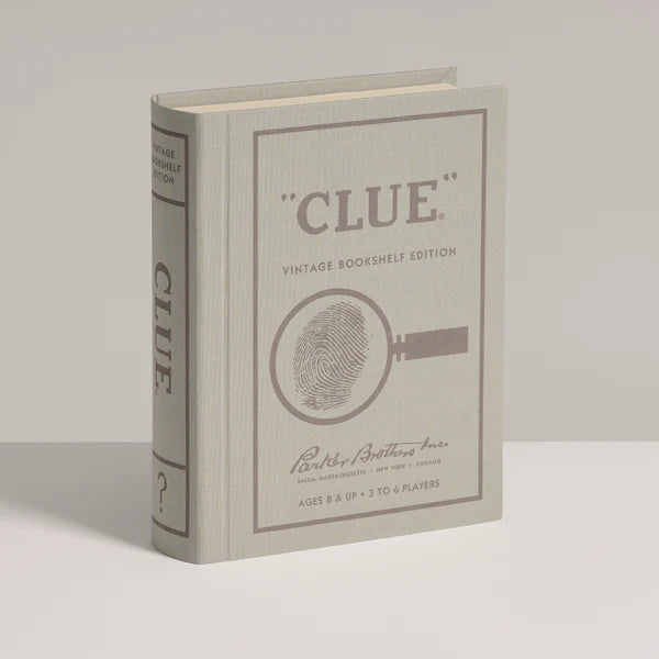Clue Vintage Bookshelf Edition