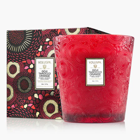 Goji Tarocco Orange 3 Wick Hearth Candle