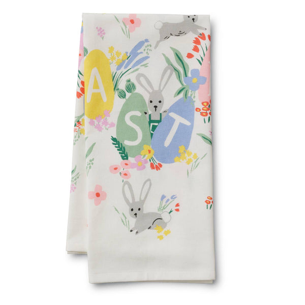 Happy Easter Tea Towel
