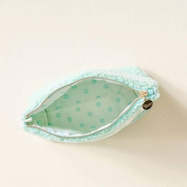 Travel Aqua Teddy Pouch