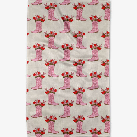 Cowgirl Boots Tea Towel