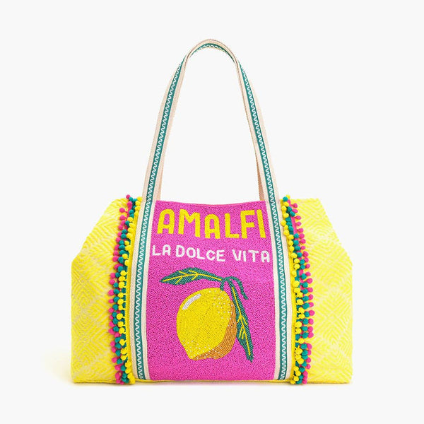 Amalfi Beaded Tote