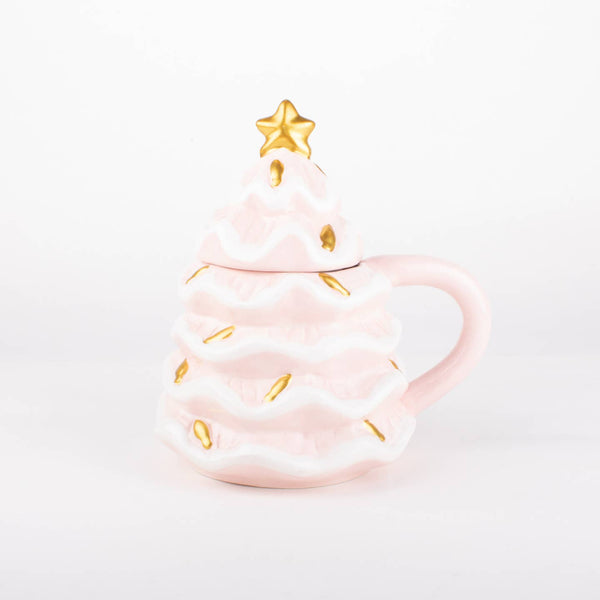 Pink Tree Mug