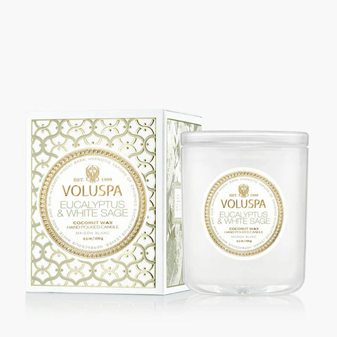 Eucalyptus & White Sage Classic Candle