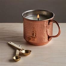 Simmered Cider Copper Cup Candle