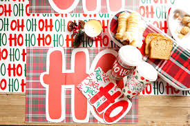 HO Diecut Placemats